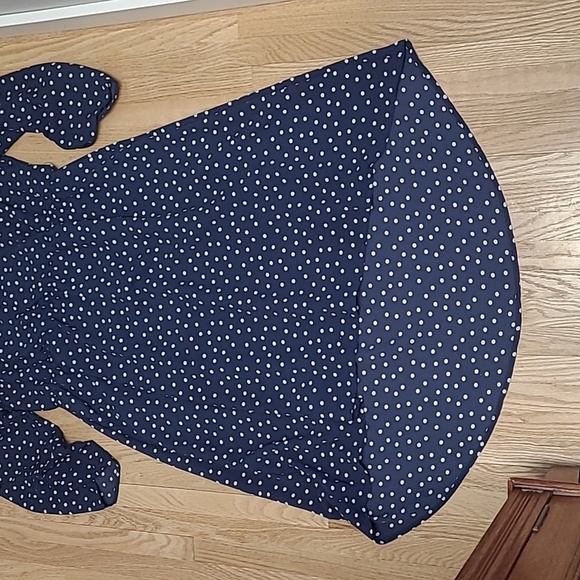 High-low navy dress - Picture 2 of 7